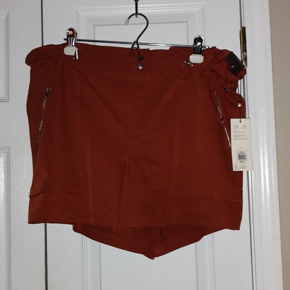 Calia Women's Woven Paperbag High Rise 3.5" inseam  Shorts NWT